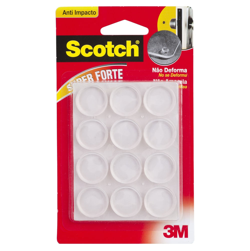 Protetor Anti-Impacto 3M Grande Cartela 12 peças