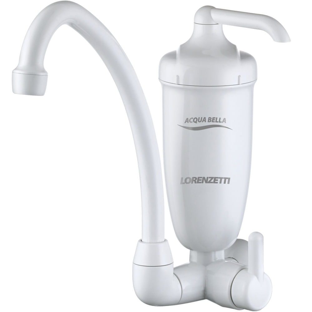 Filtro de Água com Torneira Lorenzetti Acqua Bella Branco