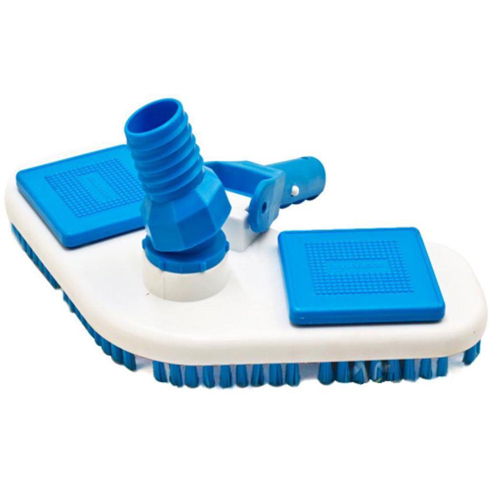 Aspirador Plástico Asa Delta com Escova Para Piscina Sodramar