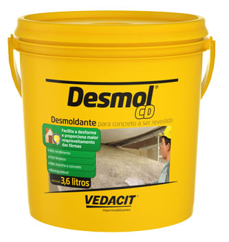 Desmoldante Desmol Cd Vedacit 3,6L