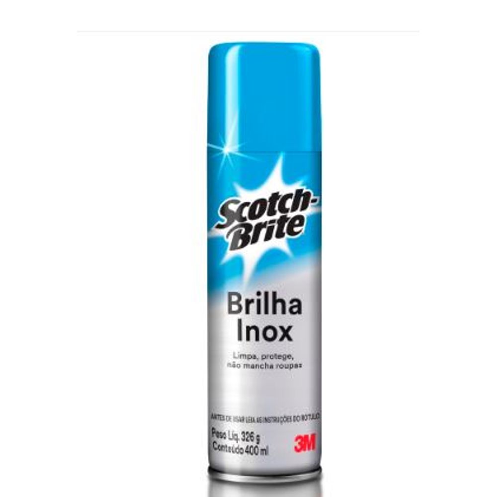 3M Brilha-Inox Spray 400 ml - Casa Toni - Casa Toni