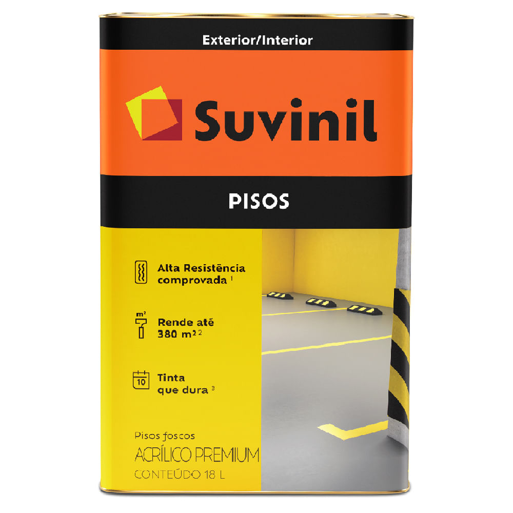 Tinta Piso Suvinil 18L Cores