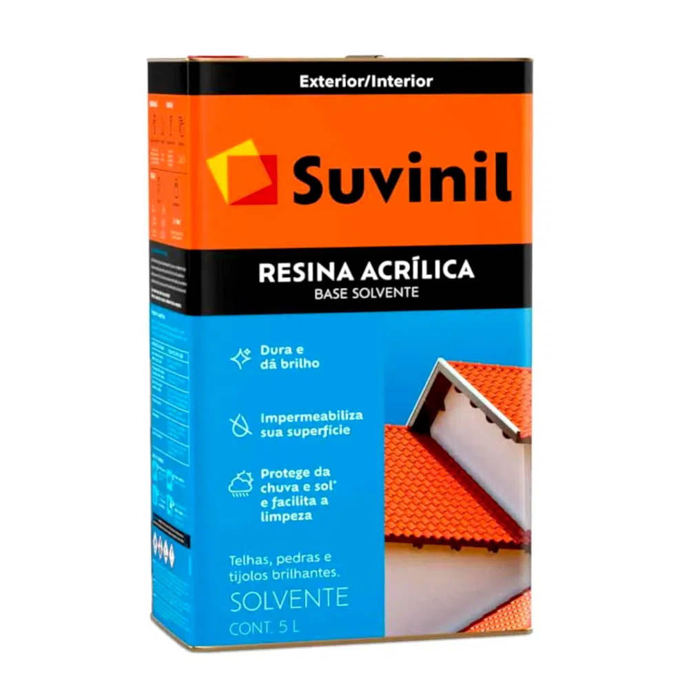 Resina Acrílica Suvinil Base Solvente 5L