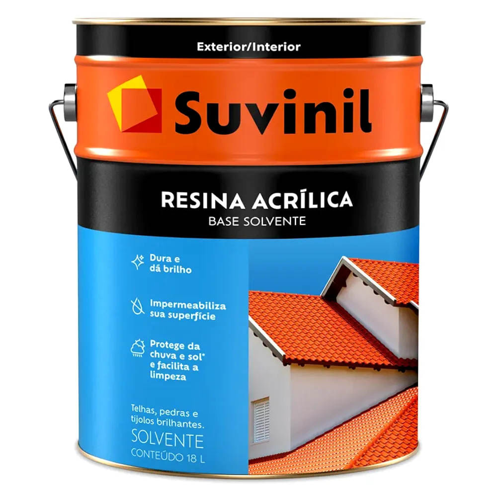Resina Acrílica Suvinil Base Solvente 18L