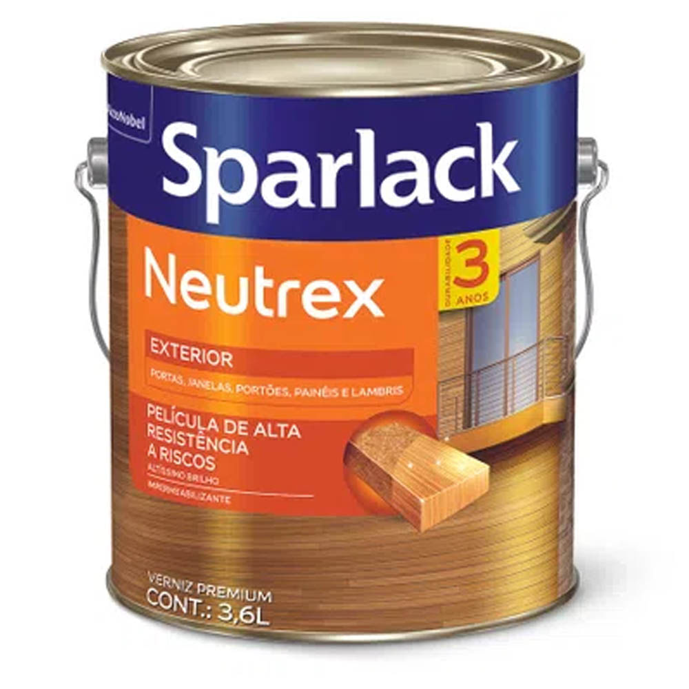 Verniz Sparlack Neutrex 3,6L