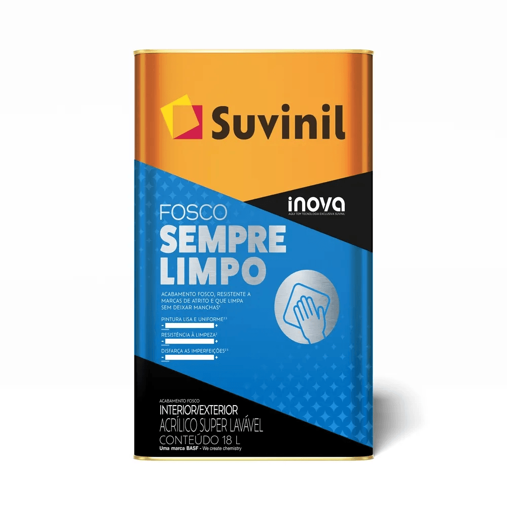 Suvinil Acrílico Inova Sempre Limpo