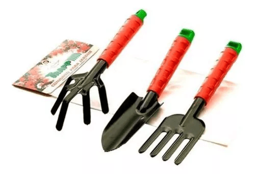 Kit Para Jardinagem Com 3 Ferramentas Trapp