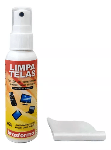 Kit Limpa Tela LCD Brasforma