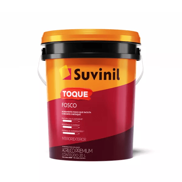 Suvinil Toque Fosco Premium 20 L Branco Neve