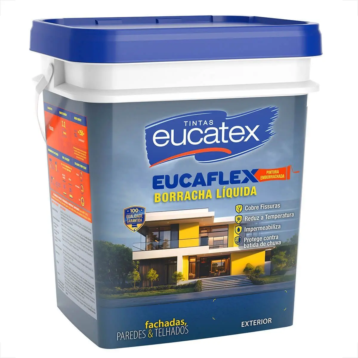 Eucatex Tinta Borracha Líquida Eucaflex 20KG