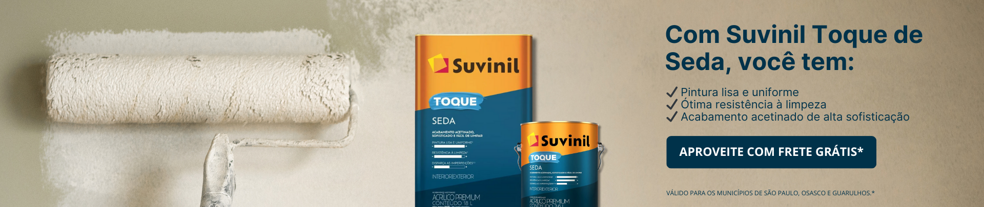 Tinta Suvinil Toque de Seda