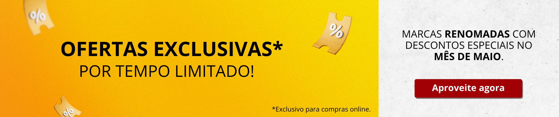 Promoções do mês