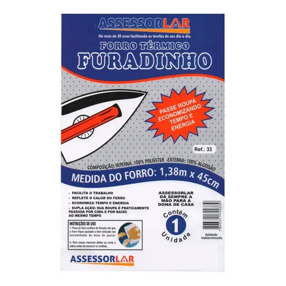 Capa Térmica para tábua 1,38m x 45cm