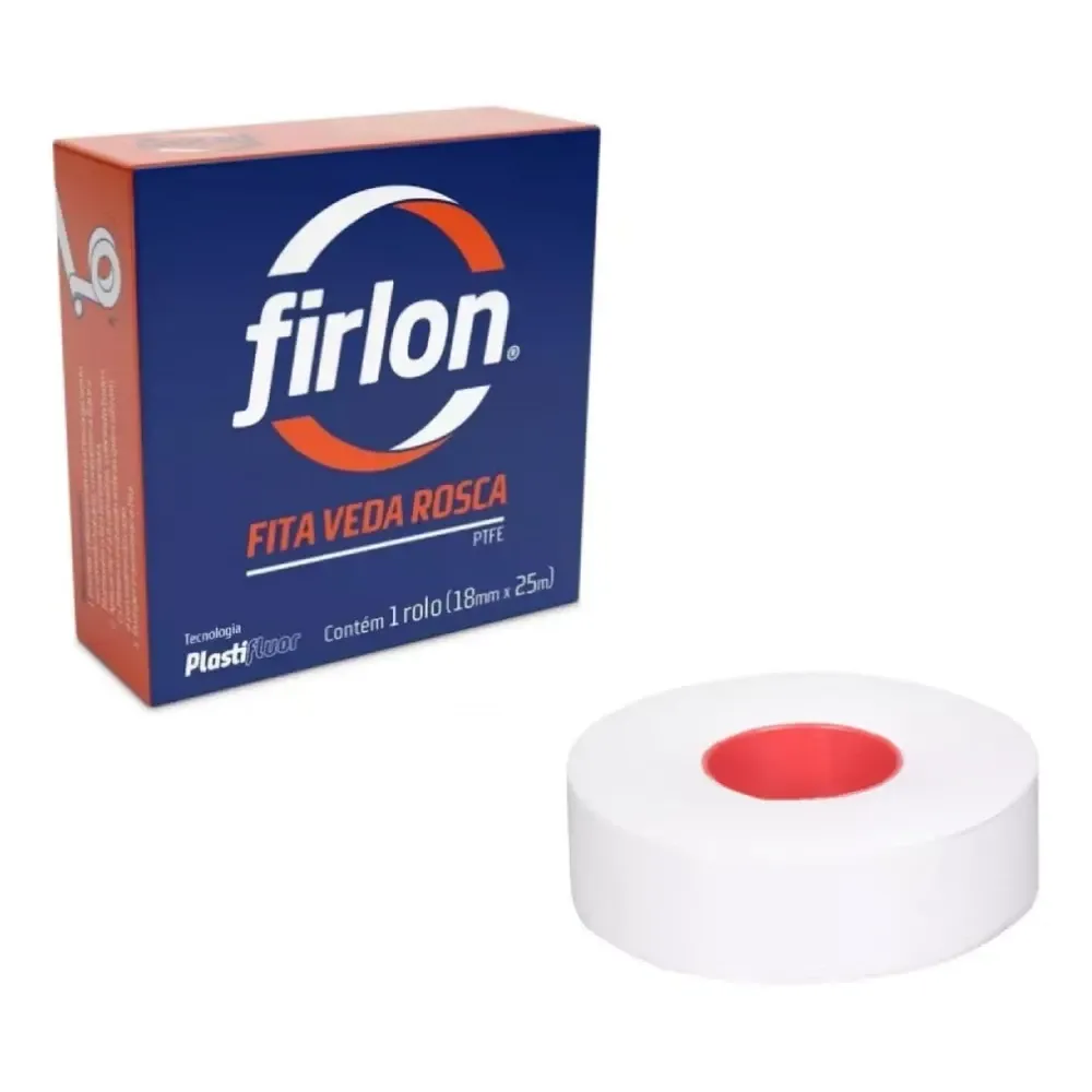 Fita veda rosca 18 mm x 25 m Firlon