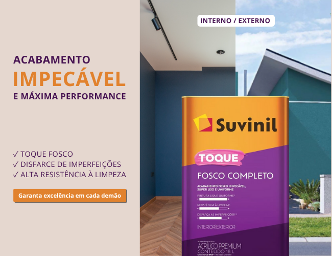 Tinta Suvinil Toque Fosco