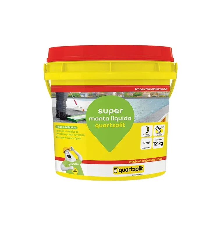 Super Manta Líquida 12 Kg - Branca - Quartzolit
