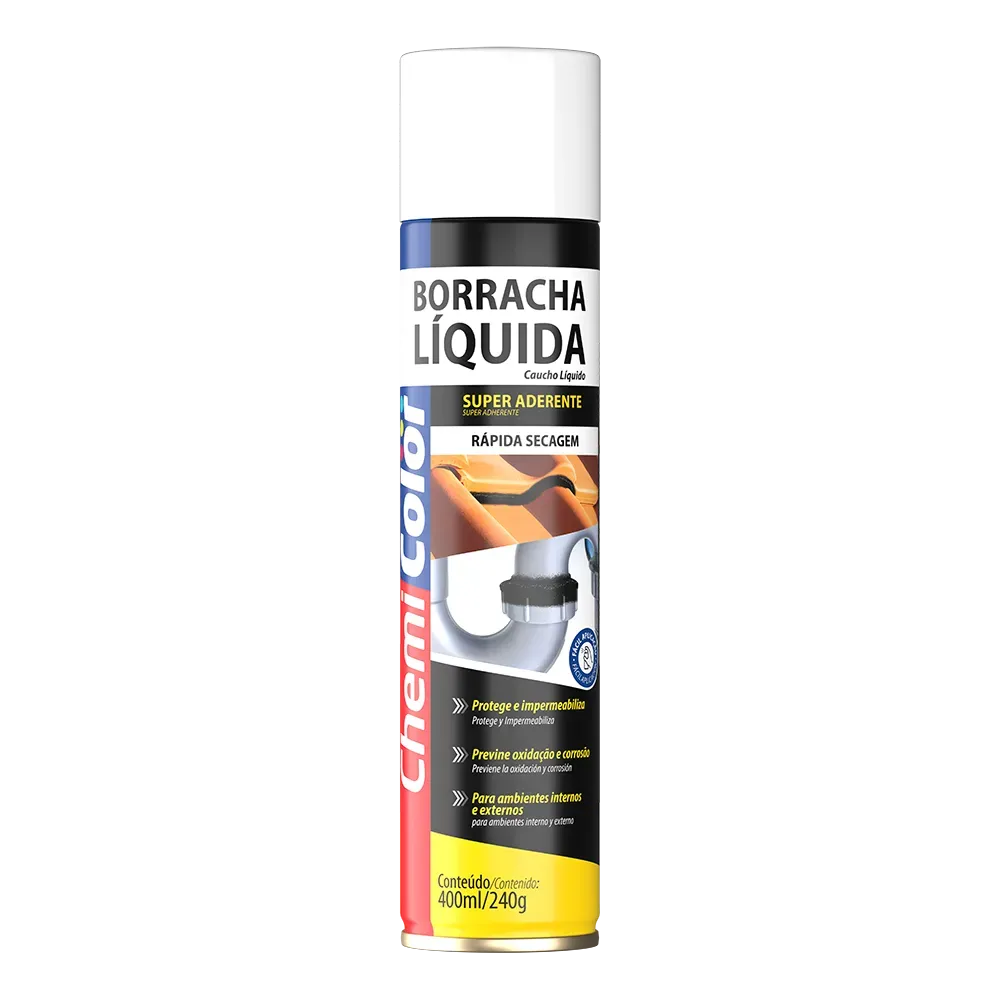 Borracha Liquida Chemiacolor 400ML Branca
