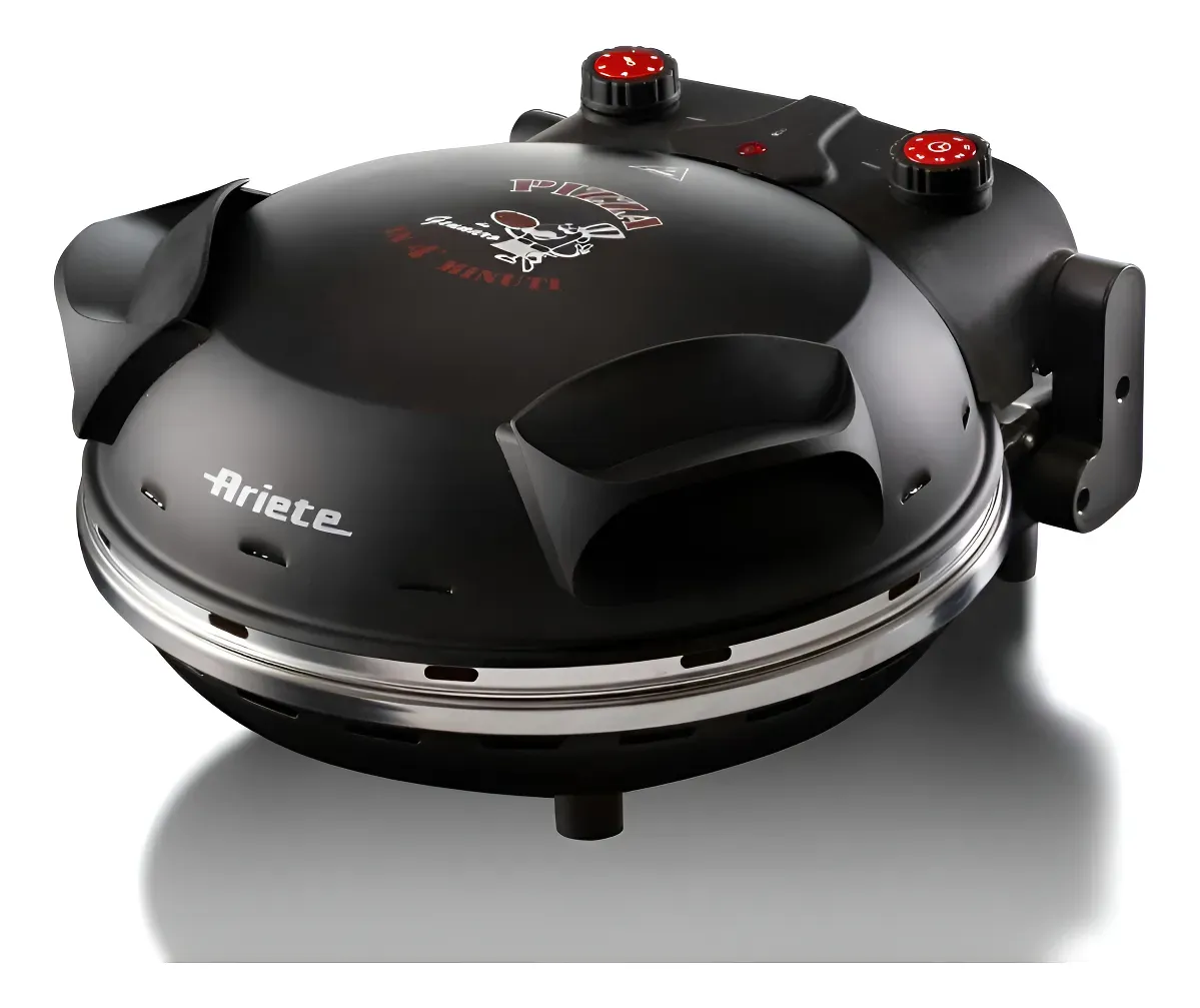 Forno De Pizza Elétrico Ariete 1200w Cor Preto