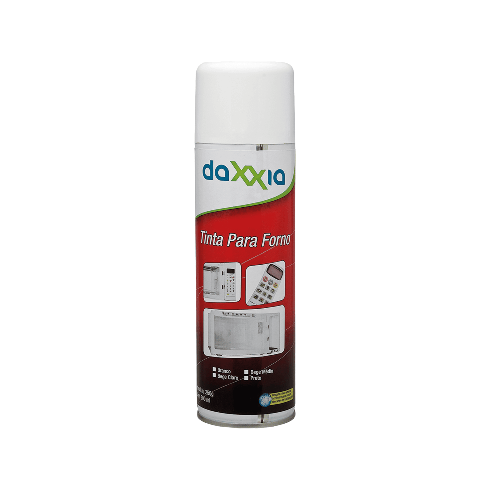 Tinta Spray Para Forno Microondas Branco 300ml